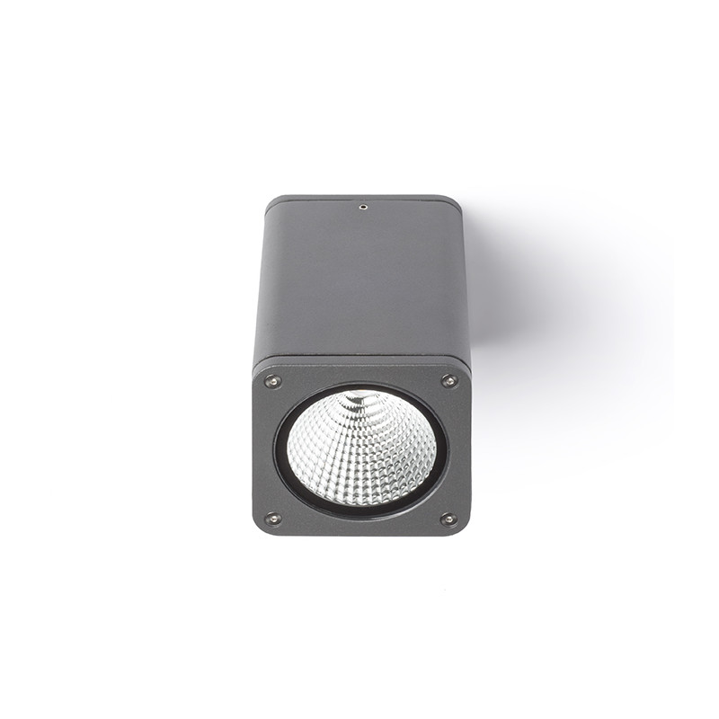 RENDL RENDL MIZZI SQ stropní antracitová 230V LED 12W 46° IP54 3000K R11966