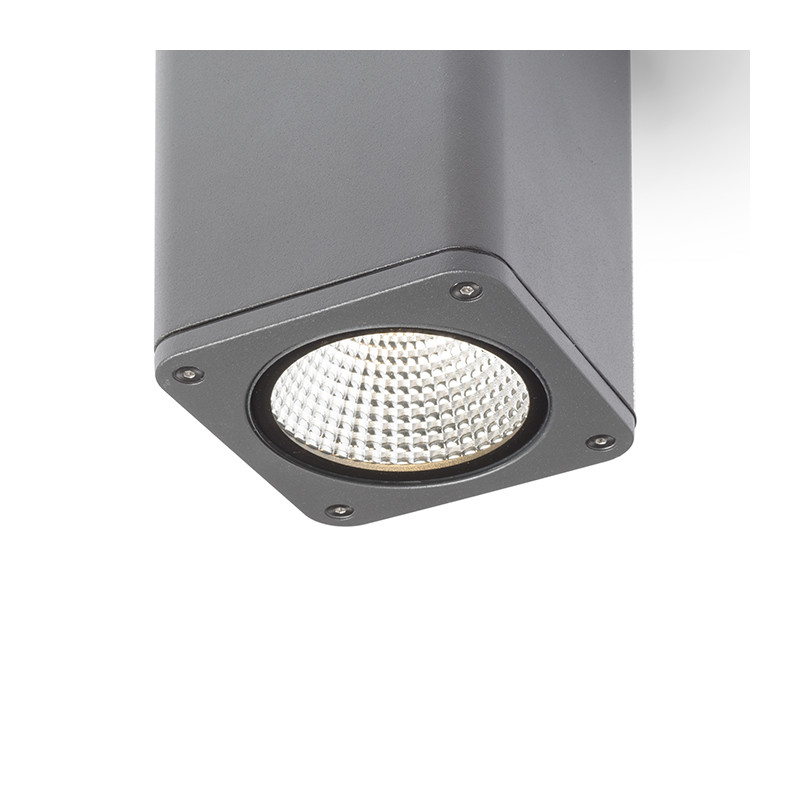 RENDL RENDL MIZZI SQ stropní antracitová 230V LED 12W 46° IP54 3000K R11966