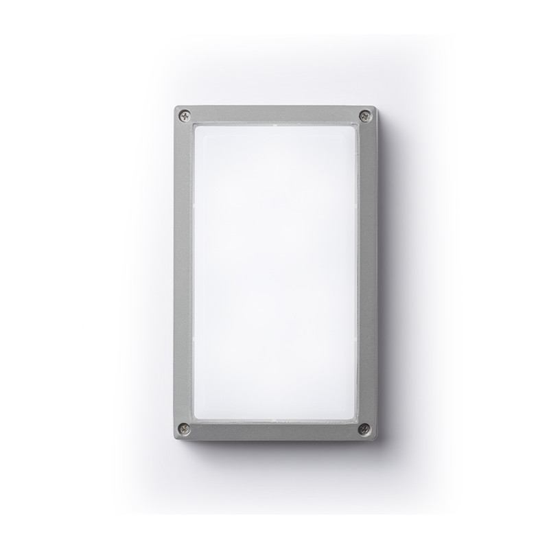 RENDL RENDL ASPEN přisazená stříbrnošedá 230V LED 5W IP54 3000K R12011
