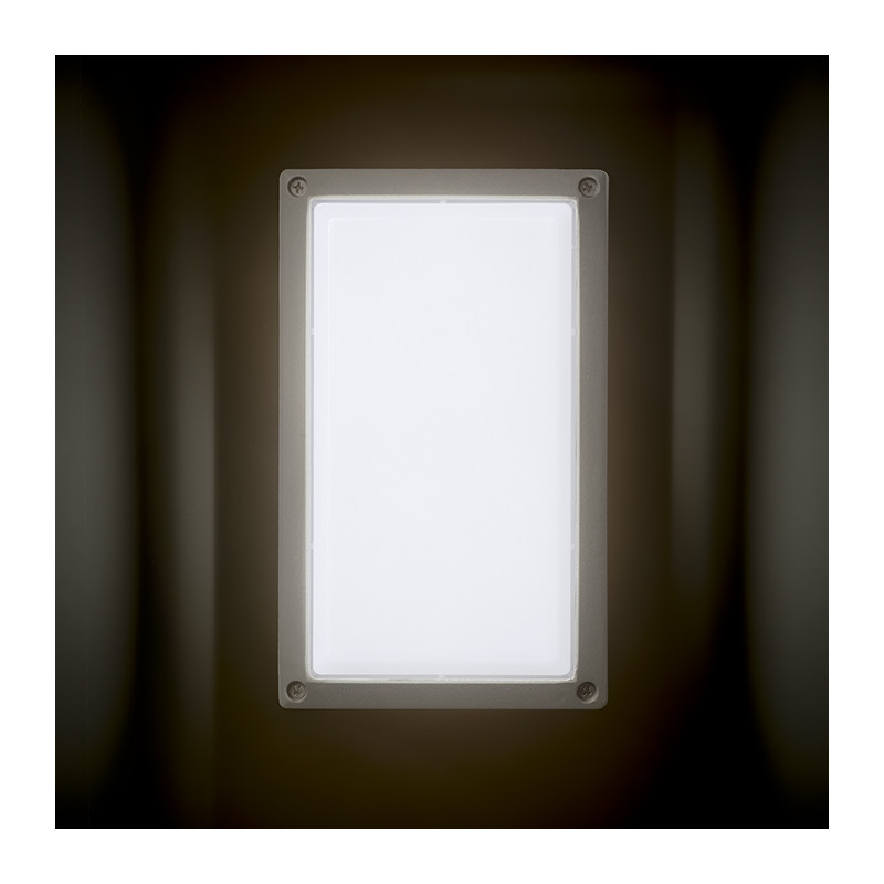 RENDL RENDL ASPEN přisazená stříbrnošedá 230V LED 5W IP54 3000K R12011