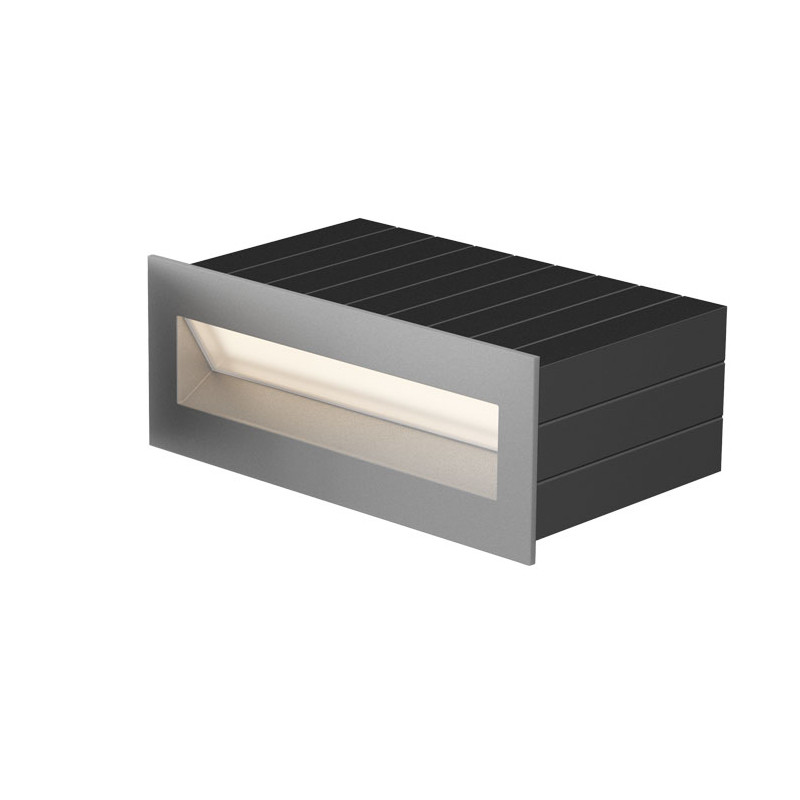 RENDL RENDL TESS RC zápustná stříbrnošedá 230V LED 3W 3000K R12031