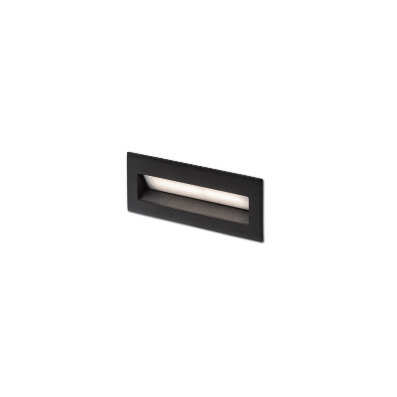 RENDL RENDL TESS RC zápustná černá 230V LED 3W 3000K R12032