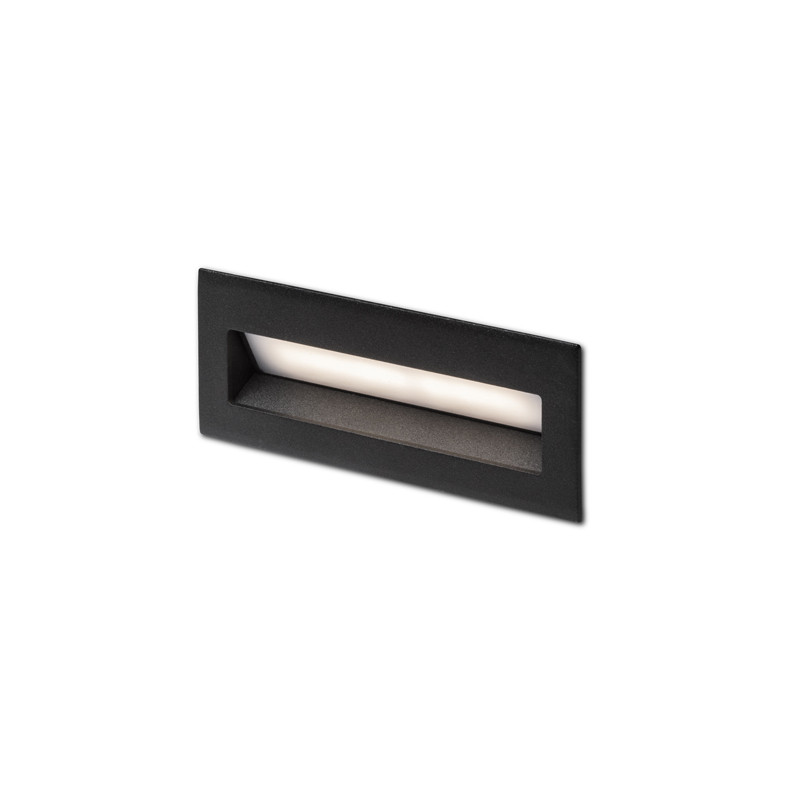 RENDL RENDL TESS RC zápustná černá 230V LED 3W 3000K R12032