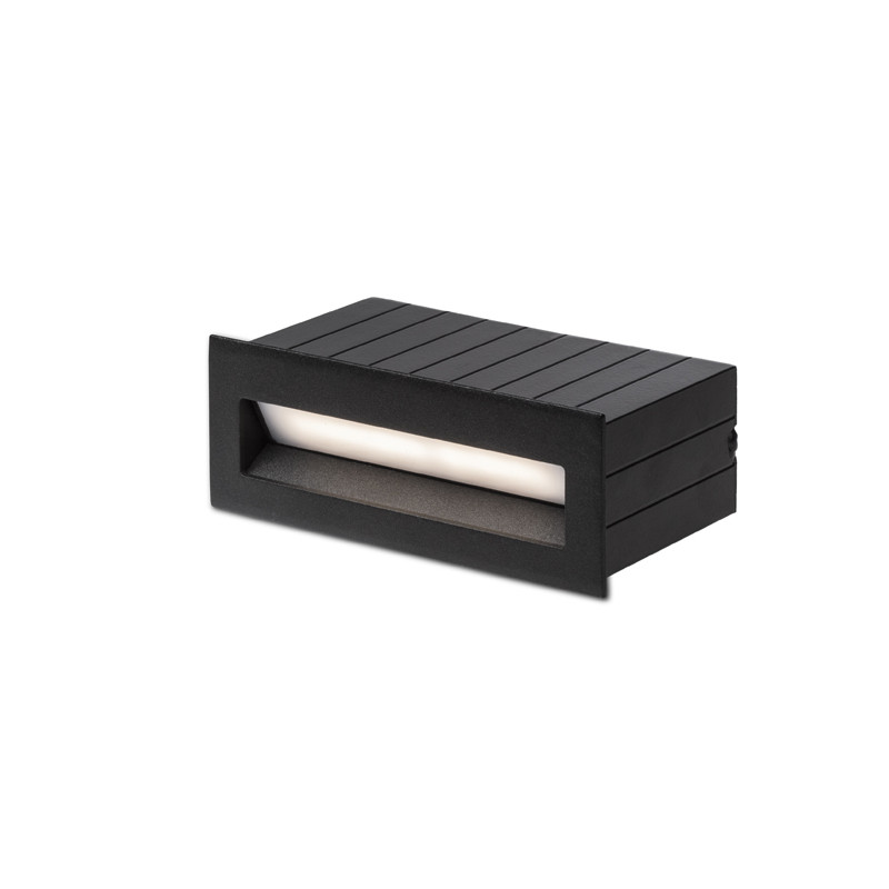 RENDL RENDL TESS RC zápustná černá 230V LED 3W 3000K R12032