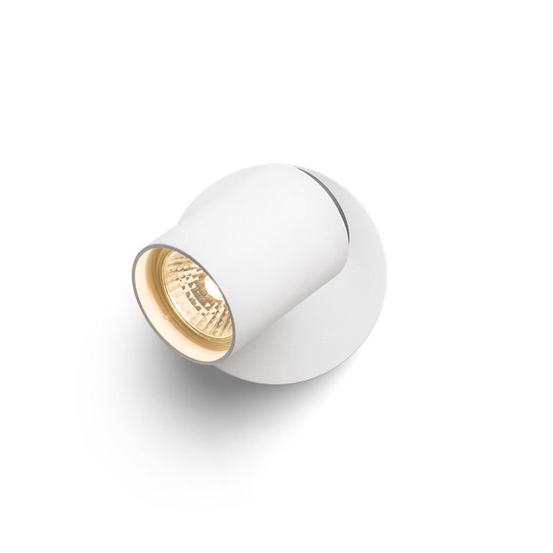 RENDL RENDL DUGME I bílá/antracitová 230V GU10 35W R12076