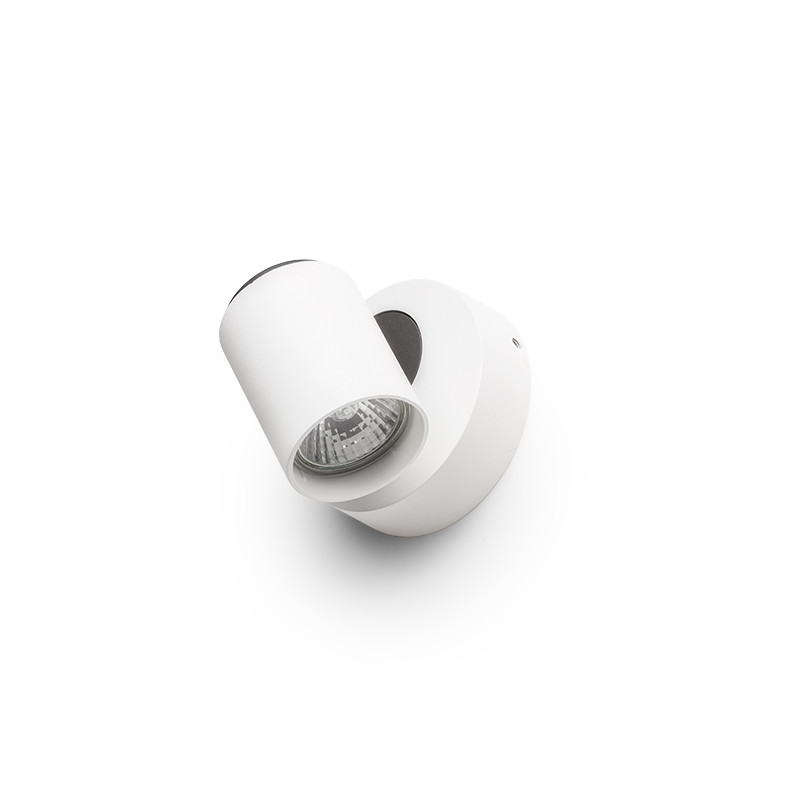 RENDL RENDL DUGME I bílá/antracitová 230V GU10 35W R12076