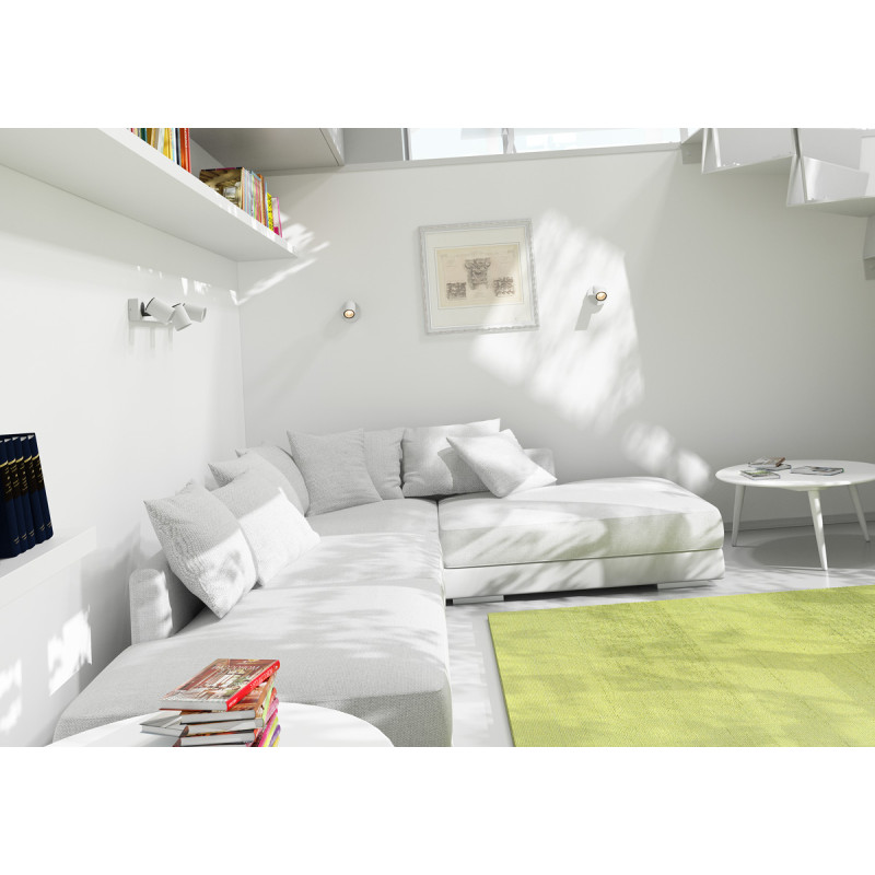 RENDL RENDL DUGME I bílá/antracitová 230V GU10 35W R12076