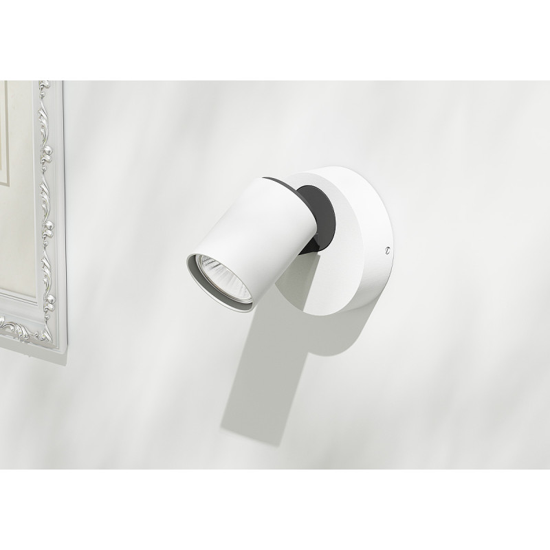 RENDL RENDL DUGME I bílá/antracitová 230V GU10 35W R12076