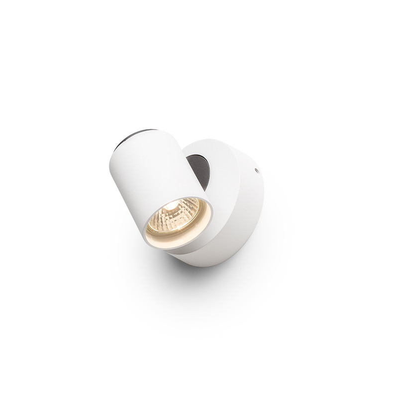 RENDL RENDL DUGME I bílá/antracitová 230V GU10 35W R12076