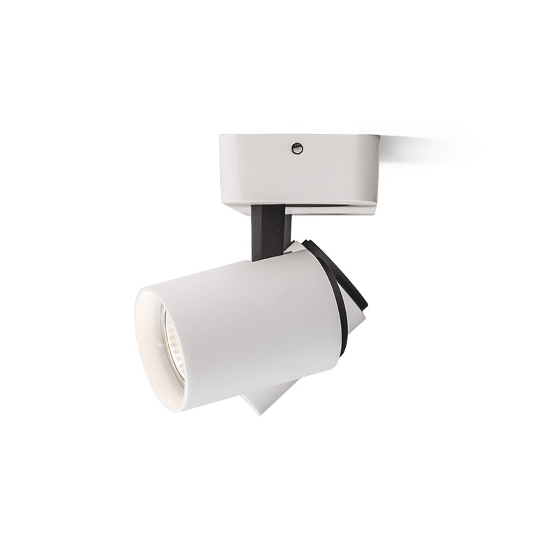 RENDL RENDL DUGME II bílá/antracitová 230V GU10 2x35W R12077