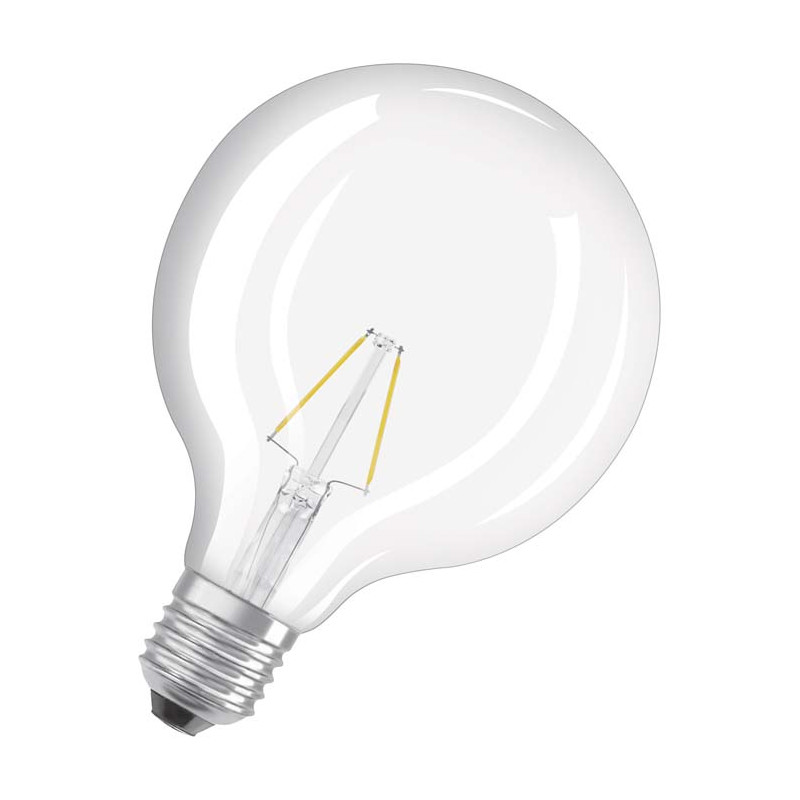 RENDL RENDL OSRAM Retrofit Globe 125 čirá 230V E27 LED EQ25 2700K G12244
