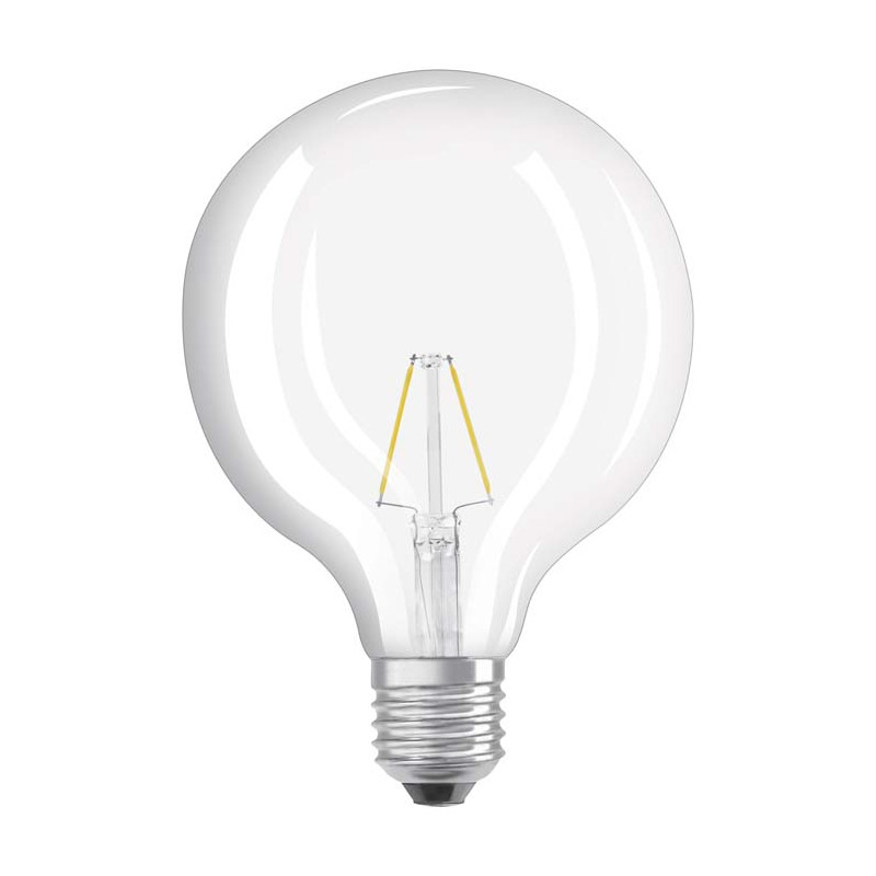 RENDL RENDL OSRAM Retrofit Globe 125 čirá 230V E27 LED EQ25 2700K G12244
