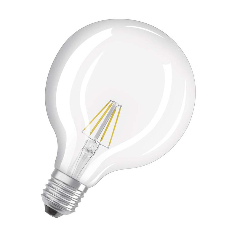 RENDL RENDL OSRAM Retrofit Globe 125 čirá 230V E27 LED EQ40 2700K G12245