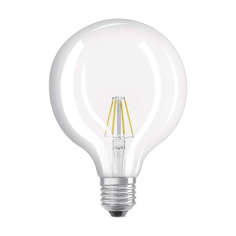 RENDL RENDL OSRAM Retrofit Globe 125 čirá 230V E27 LED EQ60 2700K G12246