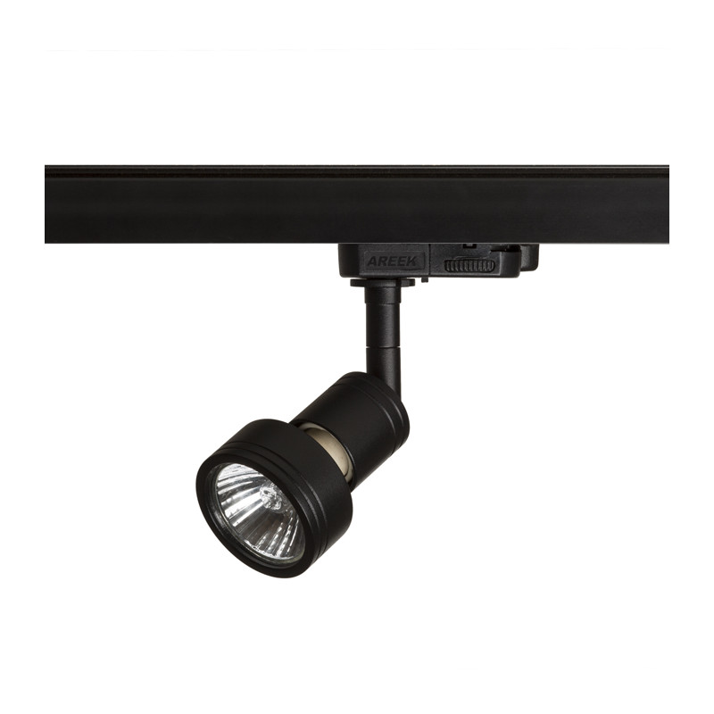 RENDL RENDL PURINA pro tříokr. lištu černá 230V LED GU10 8W R12319