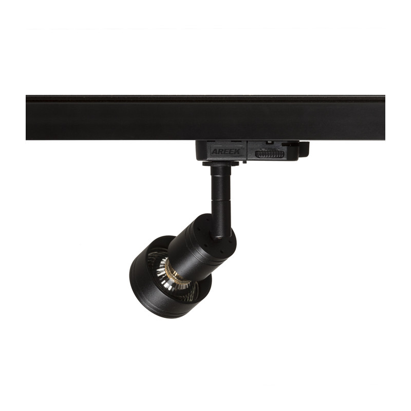 RENDL RENDL PURINA pro tříokr. lištu černá 230V LED GU10 8W R12319