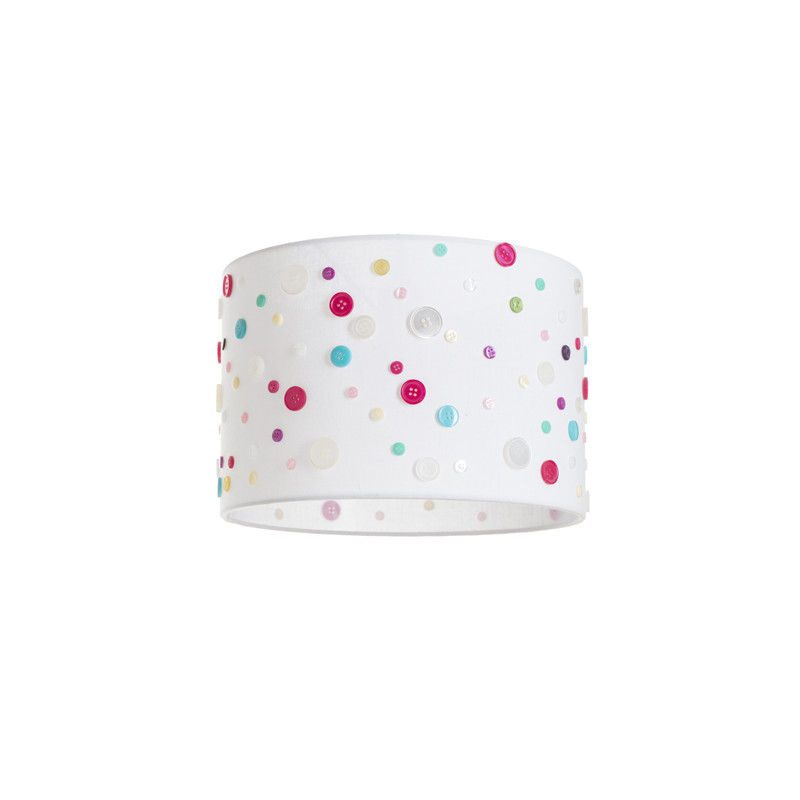 RENDL RENDL DELI 30/20 stínidlo bílá knoflíky max. 28W R12390