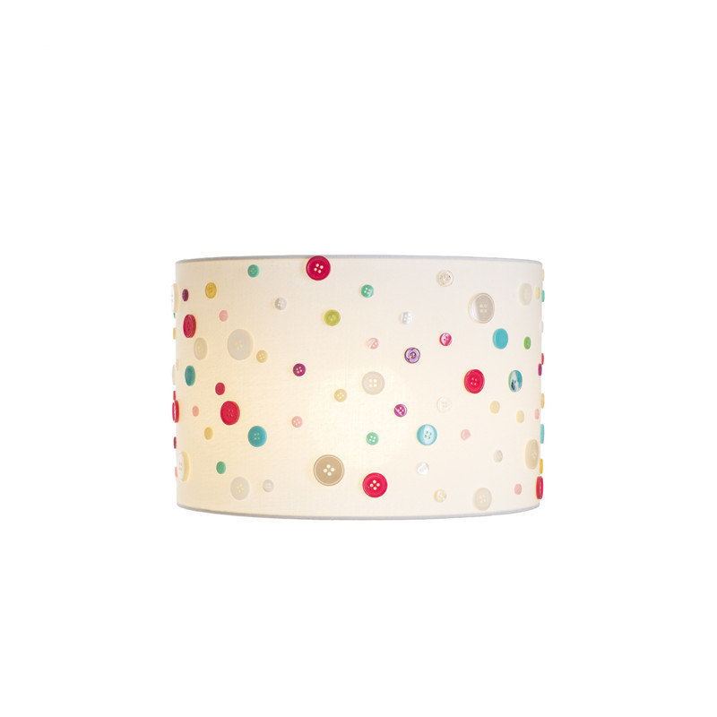 RENDL RENDL DELI 30/20 stínidlo bílá knoflíky max. 28W R12390
