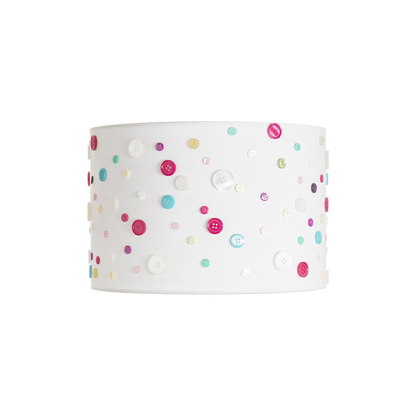 RENDL RENDL DELI 30/20 stínidlo bílá knoflíky max. 28W R12390