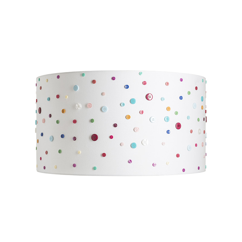RENDL RENDL DELI 55/30 stínidlo bílá knoflíky max. 28W R12391