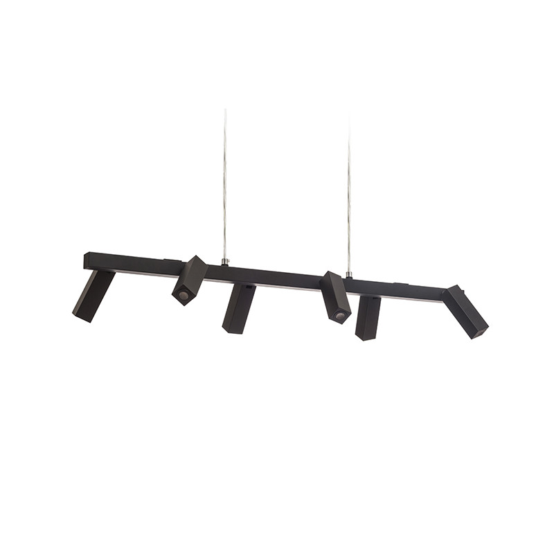 RENDL RENDL FADO VI závěsná černá 230V LED 6x3W 45° 3000K R12472