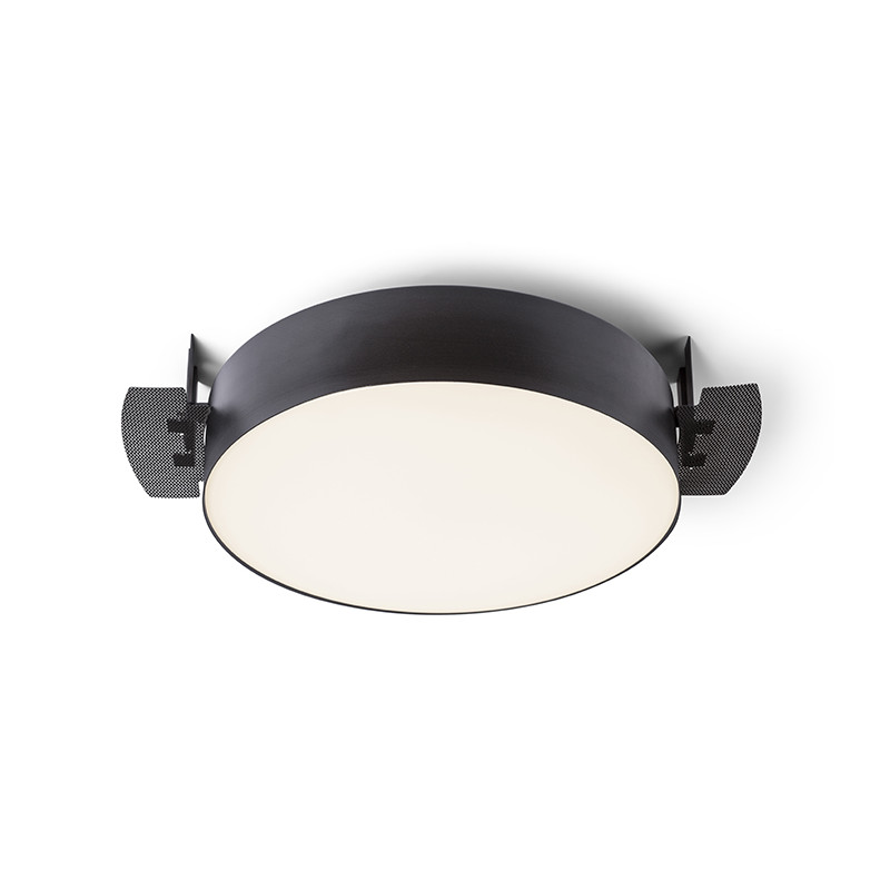 RENDL RENDL COIMBRA stropní černá 230V LED 24W 3000K R12526