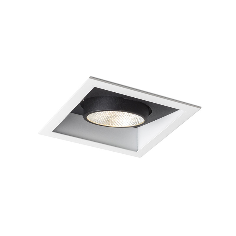 RENDL RENDL TOMBOY bílá/černá 230V LED 25W 38° 3000K R12662