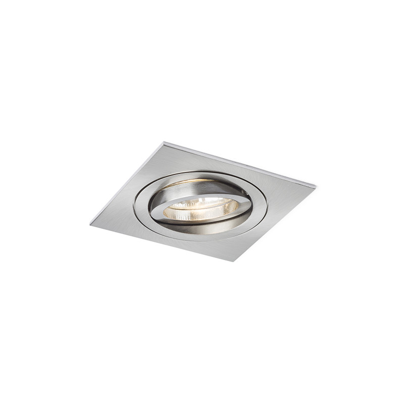 RENDL RENDL MURO SQ zápustná matný nikl 230V LED GU10 8W R12748