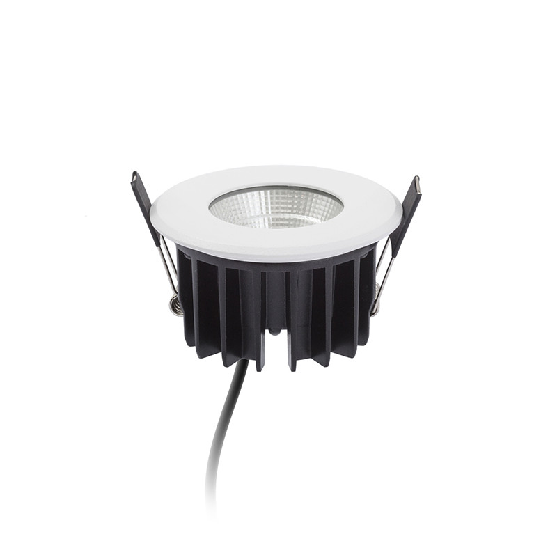 RENDL RENDL AZTECA matná bílá 230V LED 9.3W 48° IP44 3000K R12910