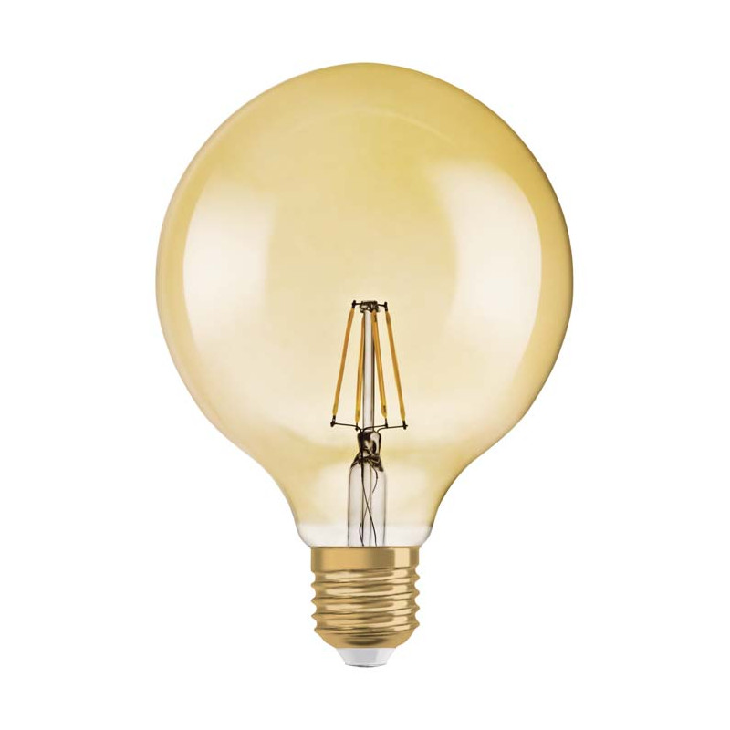 RENDL RENDL OSRAM Vintage Globe 125 DIMM jantarová 230V E27 LED EQ55 2400K G13023