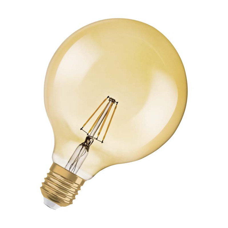 RENDL RENDL OSRAM Vintage Globe 125 DIMM jantarová 230V E27 LED EQ55 2400K G13023