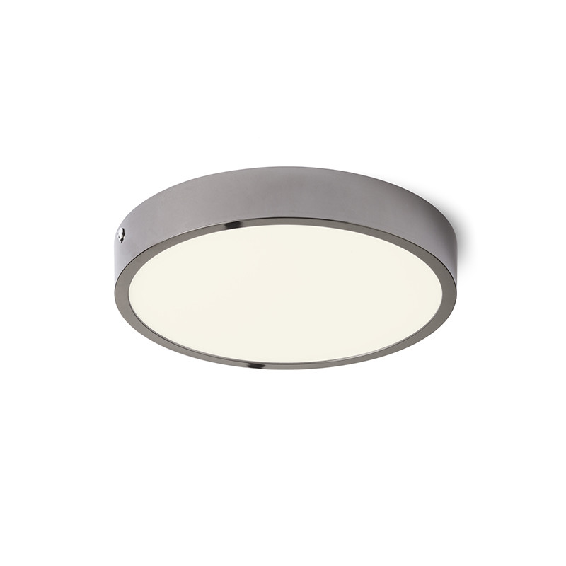 RENDL RENDL HUE R 22 DIMM stropní černý chrom 230V LED 24W 3000K R13079