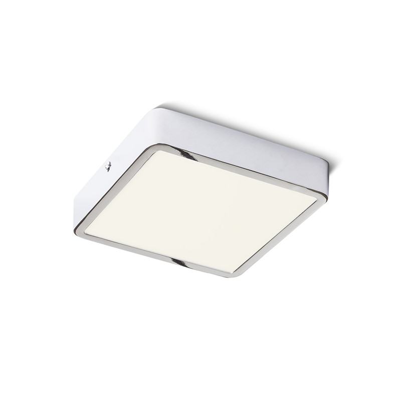 RENDL RENDL HUE SQ 17 DIMM stropní chrom 230V LED 18W 3000K R13085