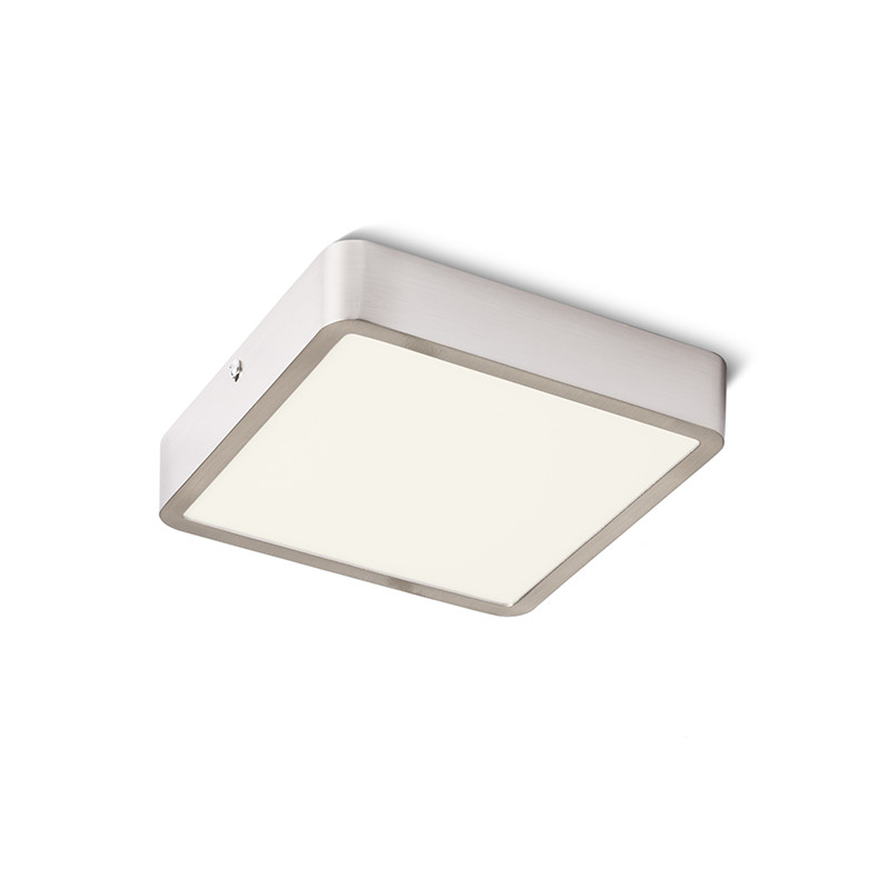 RENDL RENDL HUE SQ 17 DIMM stropní matný nikl 230V LED 18W 3000K R13086