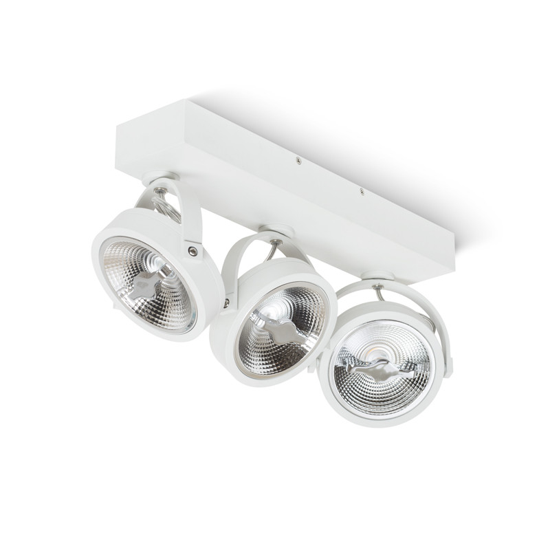RENDL RENDL KELLY LED III DIMM nástěnná bílá 230V LED 3x12W 24° 3000K R13108