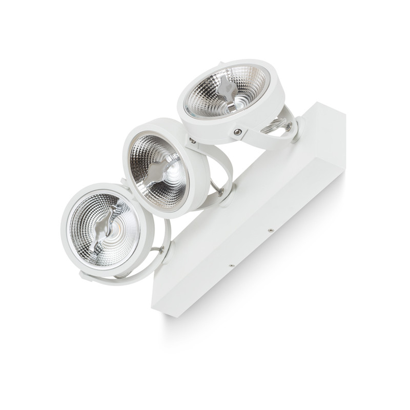 RENDL RENDL KELLY LED III DIMM nástěnná bílá 230V LED 3x12W 24° 3000K R13108