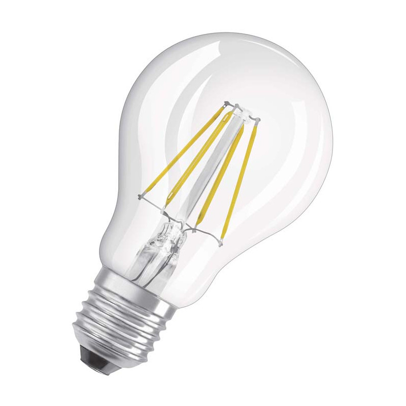 RENDL RENDL OSRAM Retrofit Classic A DIMM čirá 230V E27 LED EQ40 2700K G13110