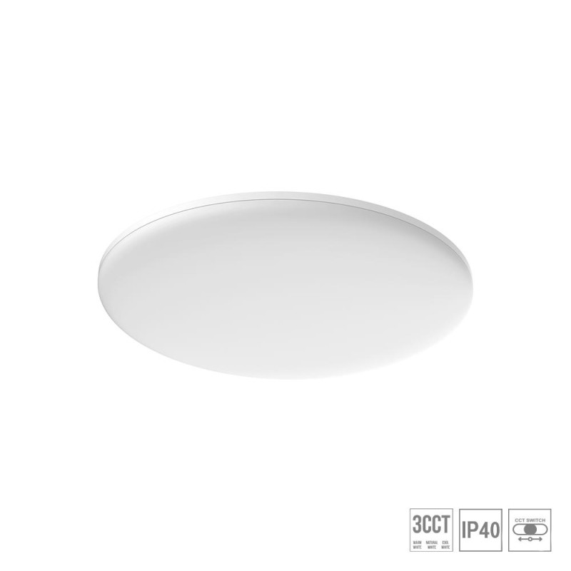 PREZENT AORA LED18W,3000-6500K, IP40, WHITE