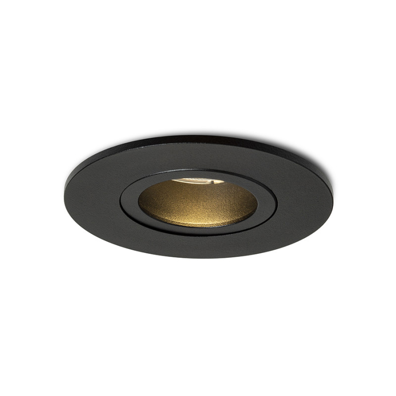RENDL RENDL GALO R zápustná černá 230V LED GU10 9W IP65 R14224