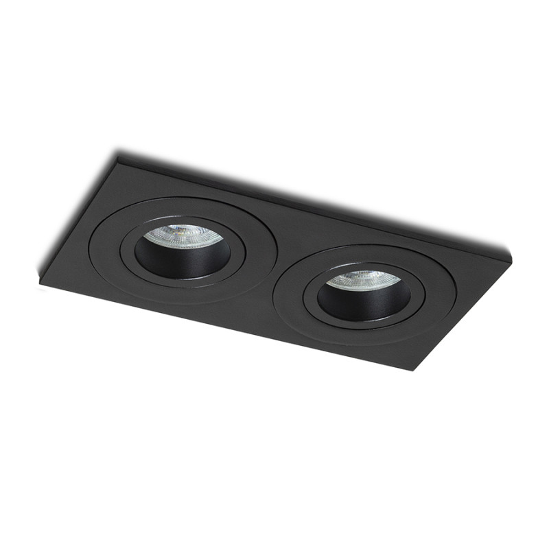 RENDL RENDL GALO II zápustná černá 230V LED GU10 9W IP65 R14226