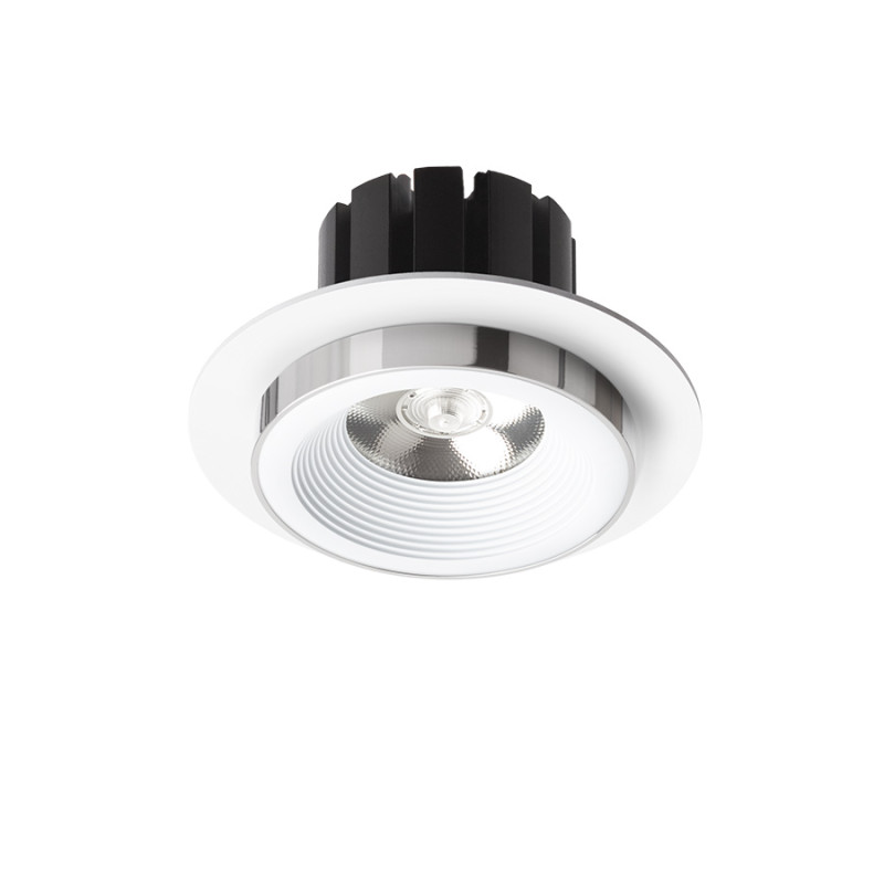 RENDL RENDL SHARM R I zápustná bílá chrom 230V LED 10W 24° 3000K R14566