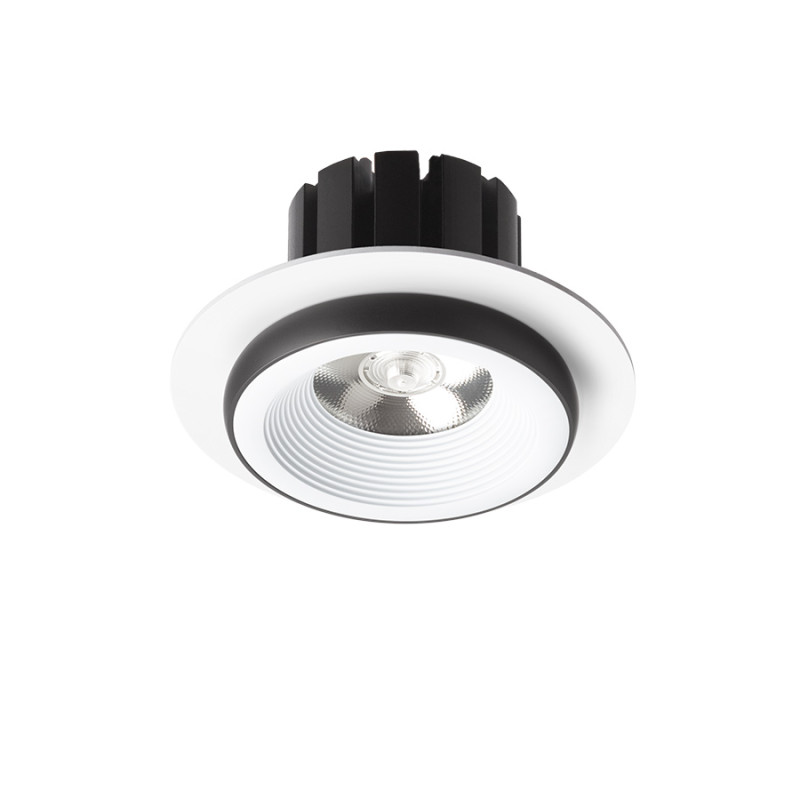 RENDL RENDL SHARM R I zápustná bílá/černá 230V LED 10W 24° 3000K R14568
