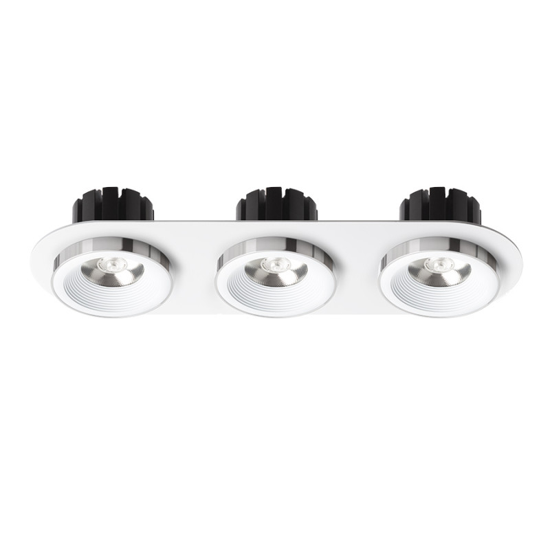 RENDL RENDL SHARM R III zápustná bílá chrom 230V LED 3x10W 24° 3000K R14574