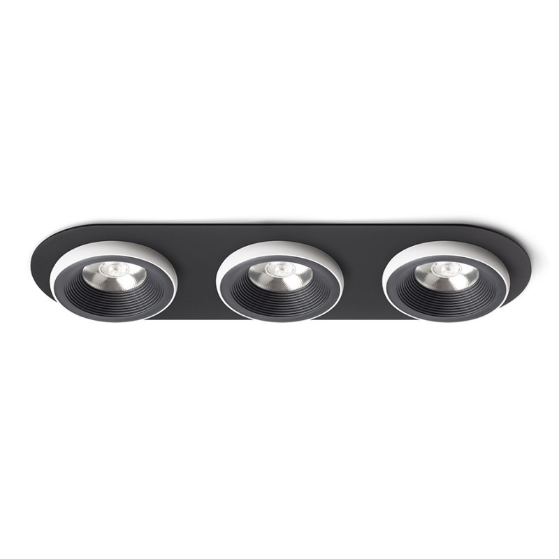 RENDL RENDL SHARM R III zápustná černá/bílá 230V LED 3x10W 24° 3000K R14577