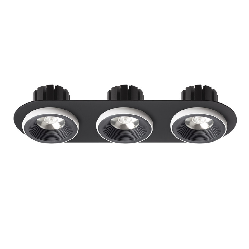 RENDL RENDL SHARM R III zápustná černá/bílá 230V LED 3x10W 24° 3000K R14577