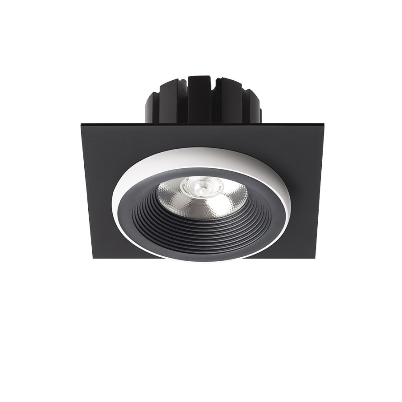RENDL RENDL SHARM SQ I zápustná černá/bílá 230V LED 10W 24° 3000K R14581