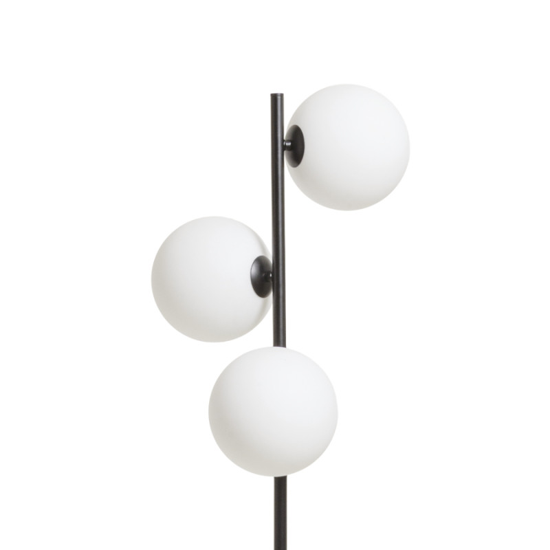 RENDL RENDL ETHERIA stojanová černá opálové sklo 230V LED G9 3x7W R14593