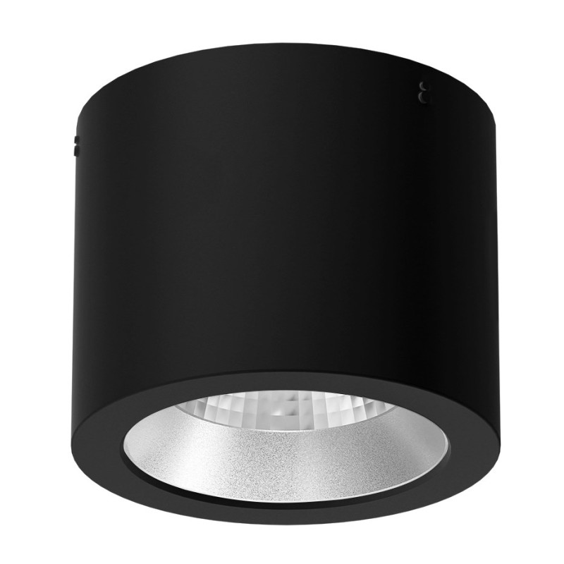 Greenlux NYON SURFACE AL FRAME Black - Prisadené puzdro GXOS511