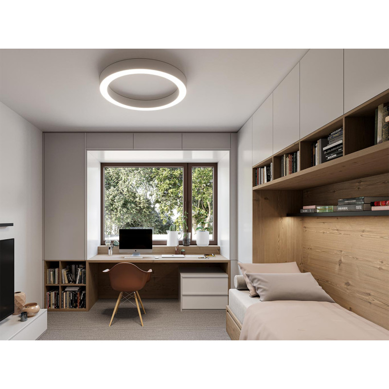 LED2 SATURN SLIM 60, B DALI/PUSH 50W 2700/3000K/4000K 1273673D