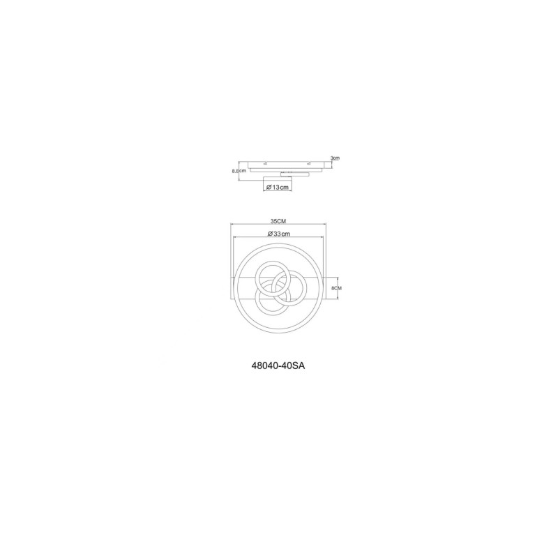 Globo 48040-40SA